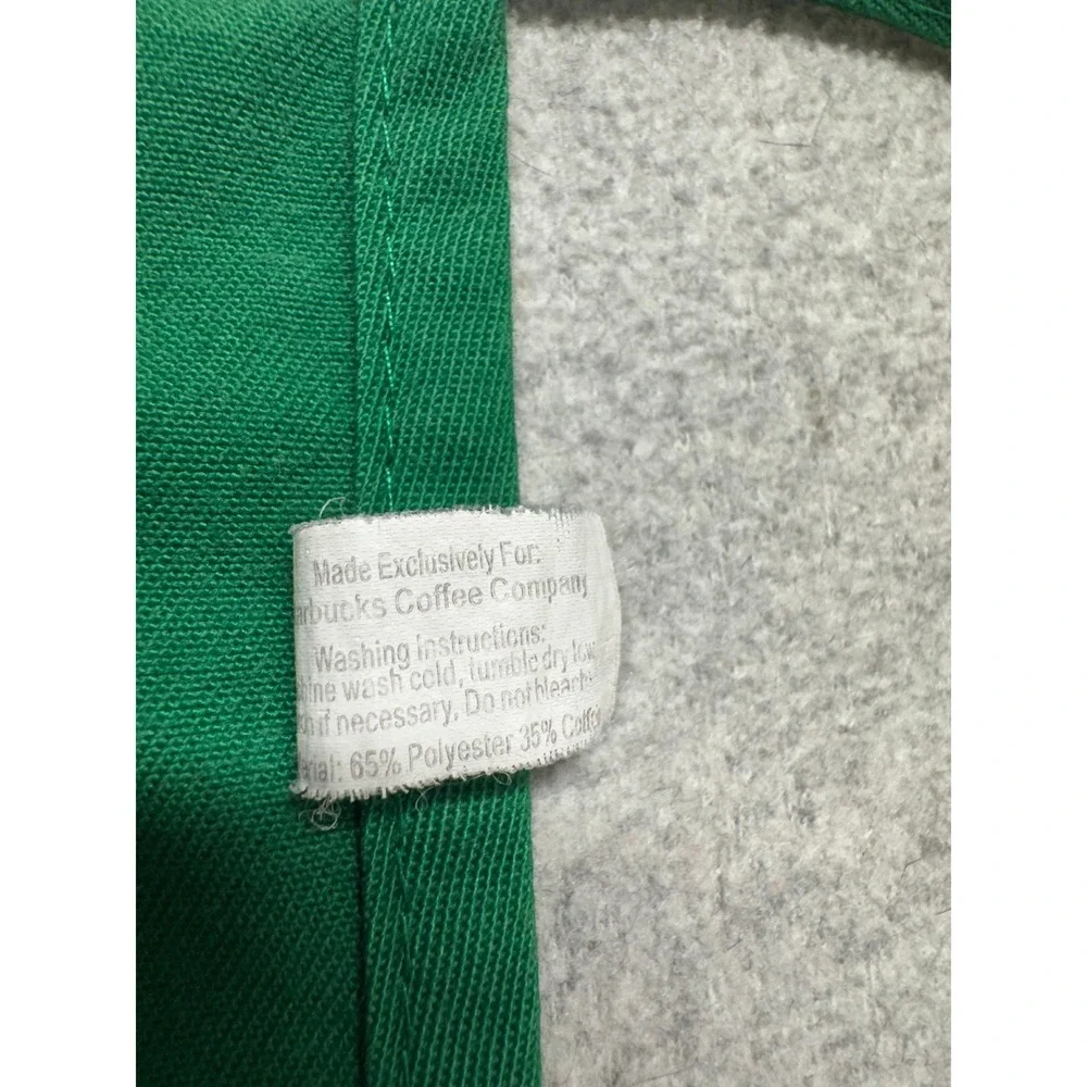 Starbucks Green Barista Apron Coffee Shop Uniform Adjustable 2 Pocket Siren Logo